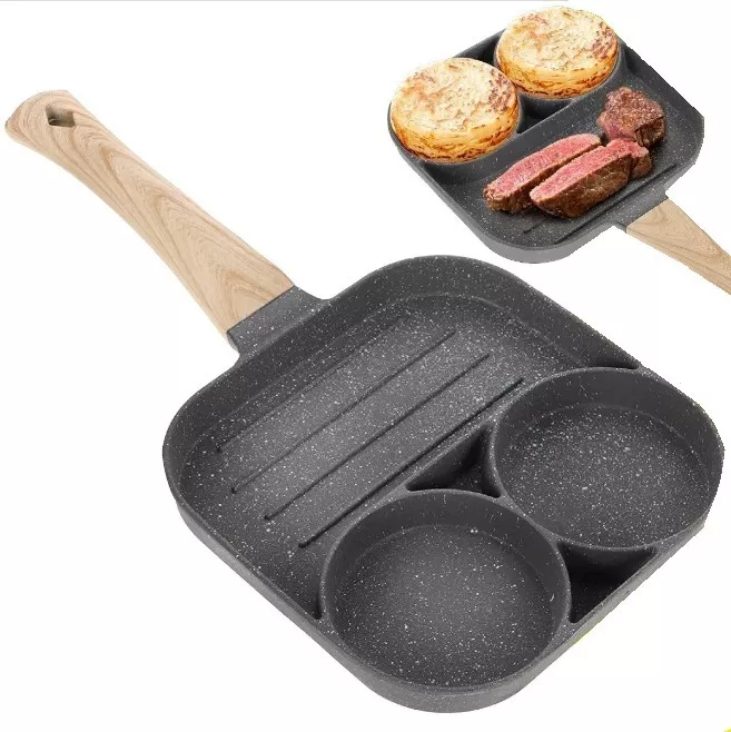 Sarten Para Freír De 3 Puestos